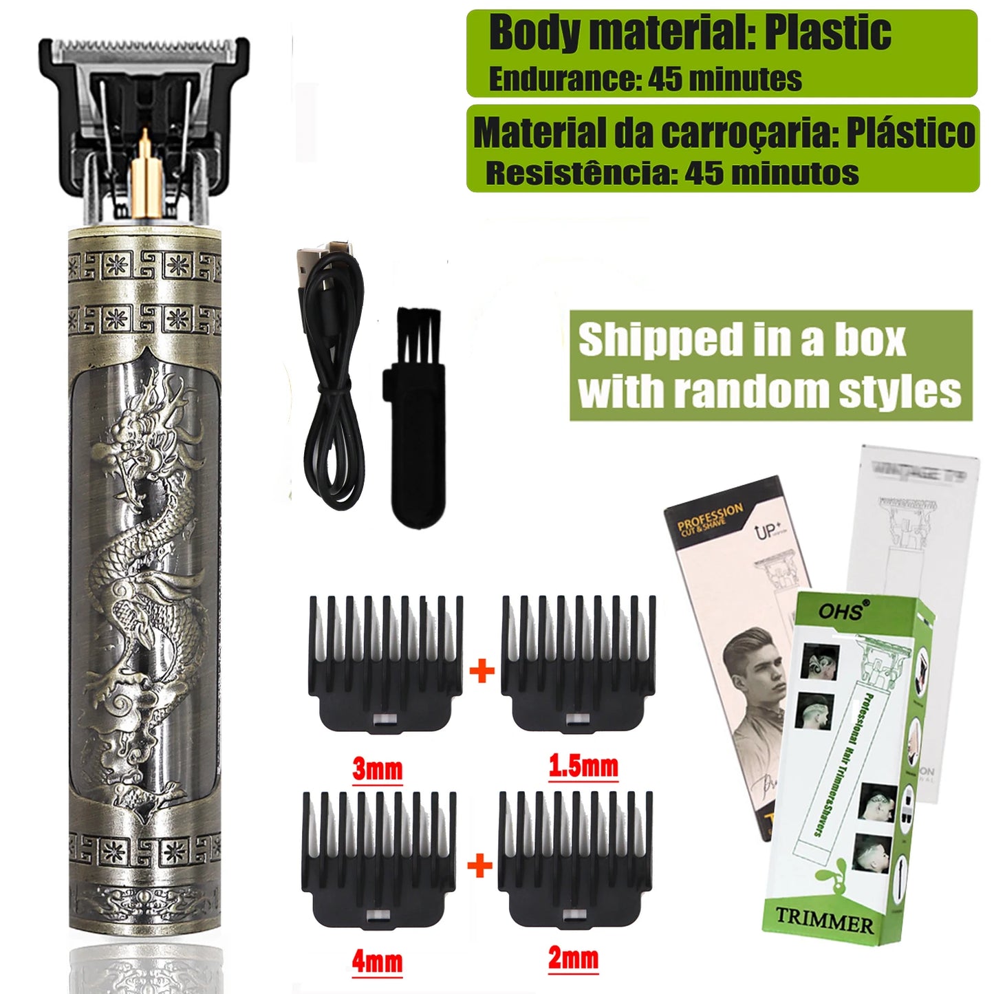 T9 Professional Hair Clipper Trimmer
