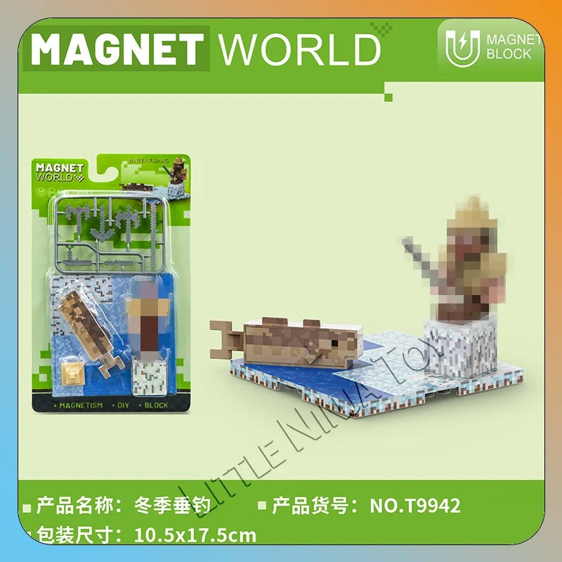 Magnetic Animal Building Blocks Toy