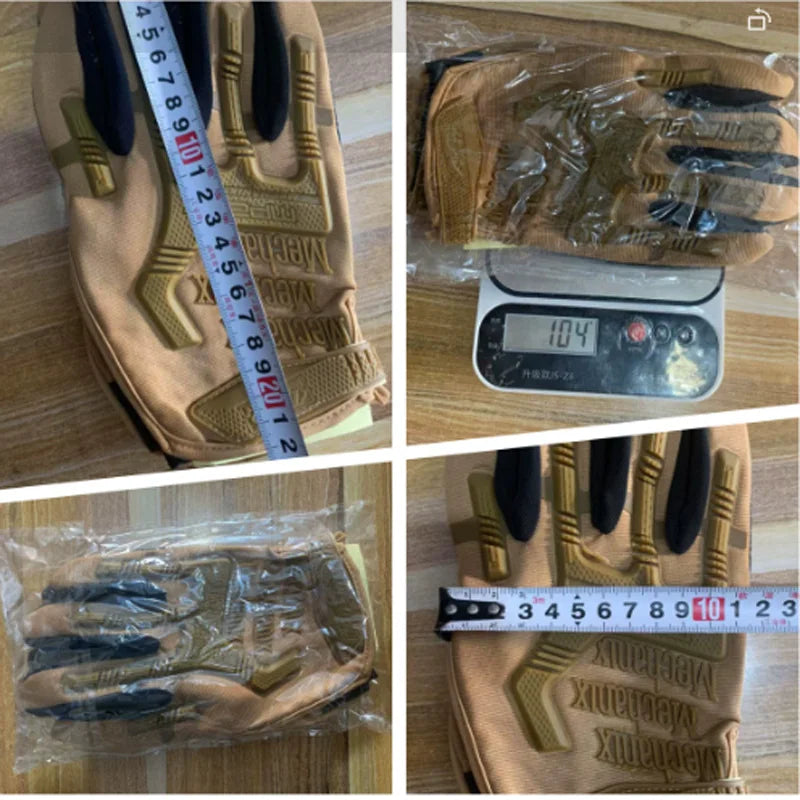 Seals Full Finger Camouflage Gloves