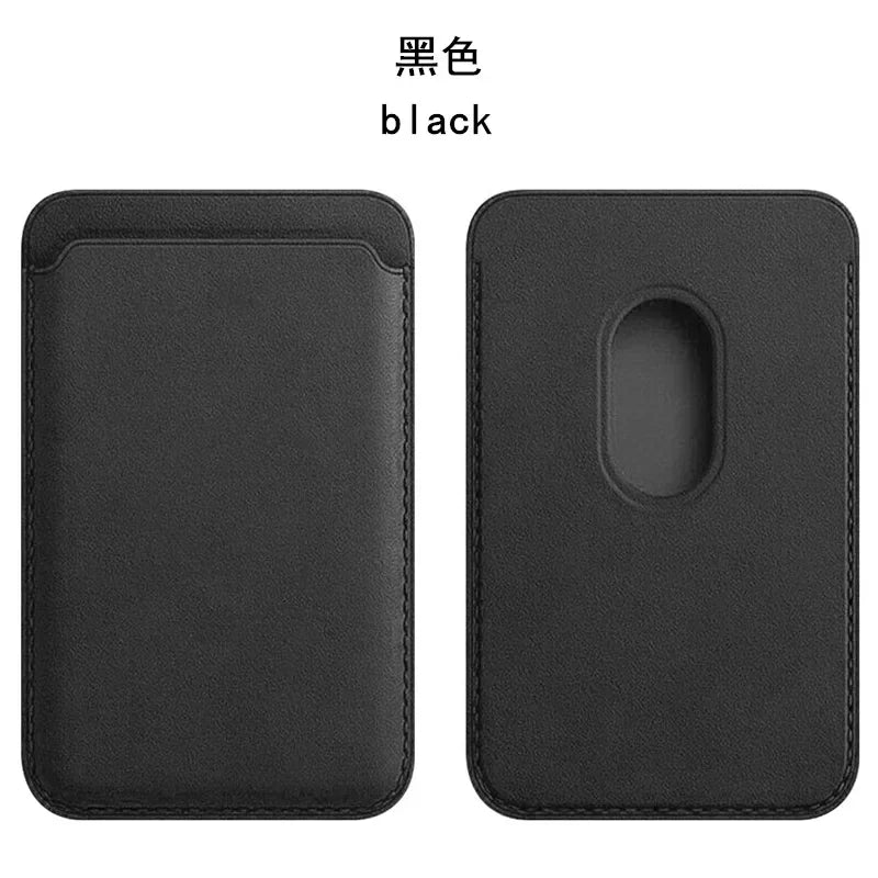 MagSafe Magnetic Leather Wallet Case