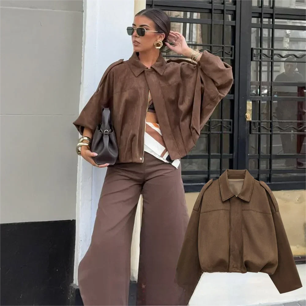 Martini Green Oversized Bomber Jacket