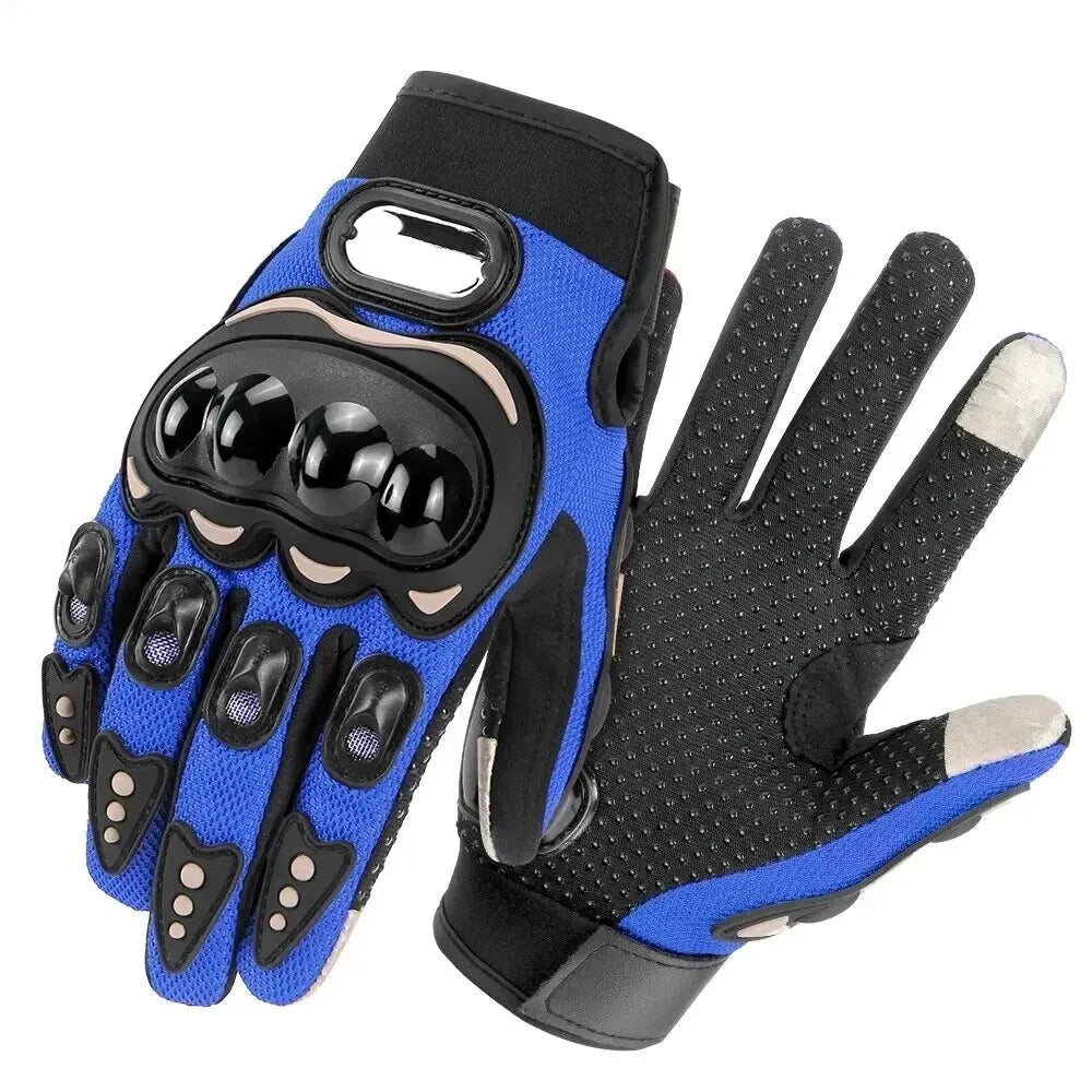 Breathable Touch Screen Motorcycle Gloves