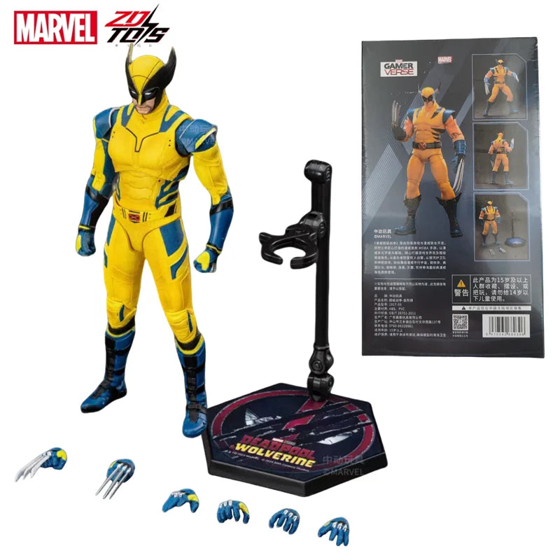 2024 ZD Deadpool Wolverine Figures