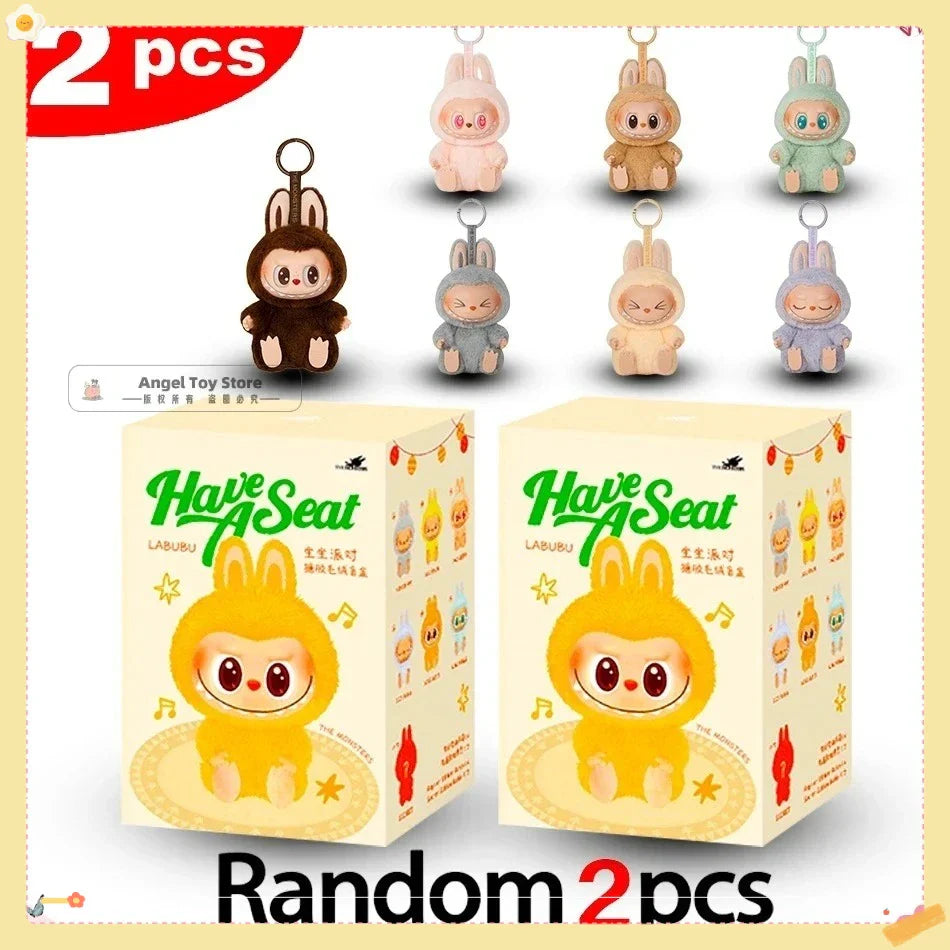 MINISO Kawaii Labubu Macaron Doll