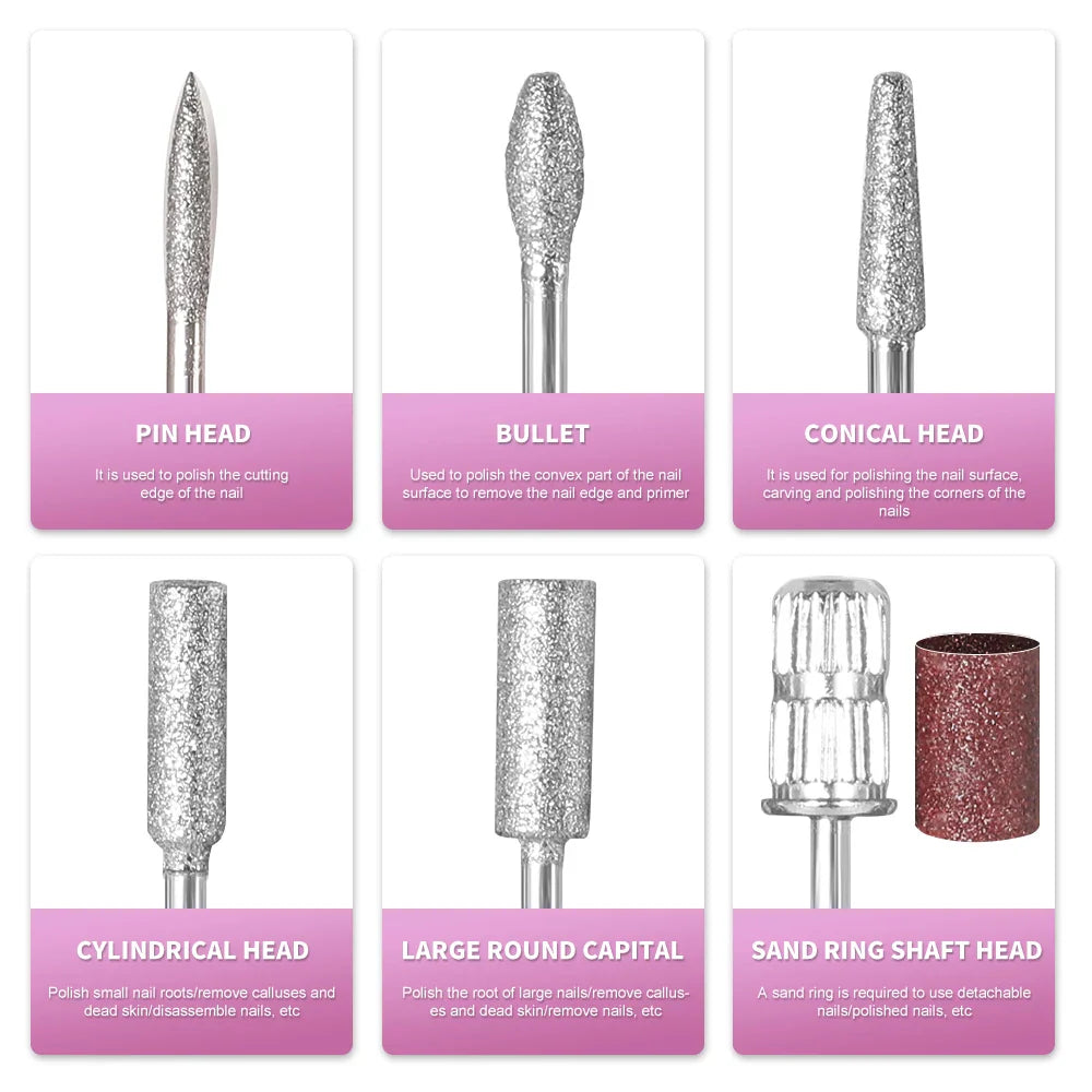 Professional 45000RPM Electric Nail Drill