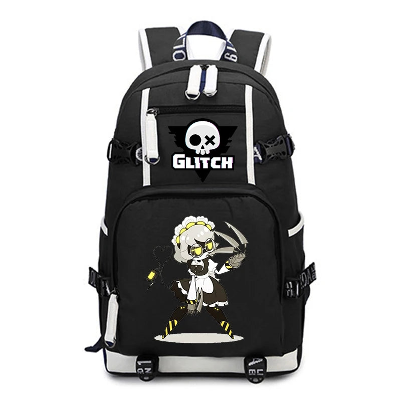 Anime Murder Drones Canvas Backpack