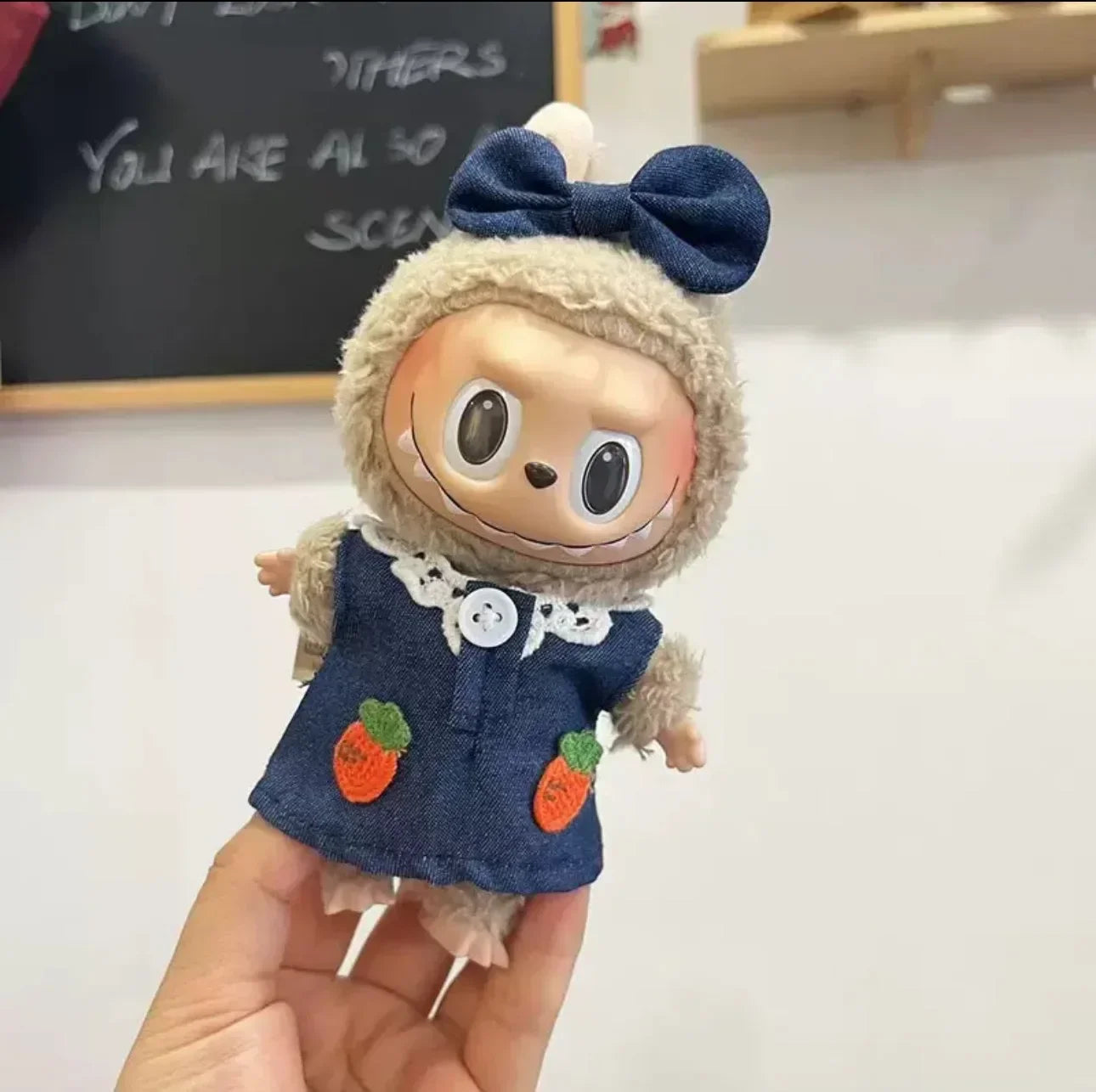 17cm Labubu Hoodie Clothes
