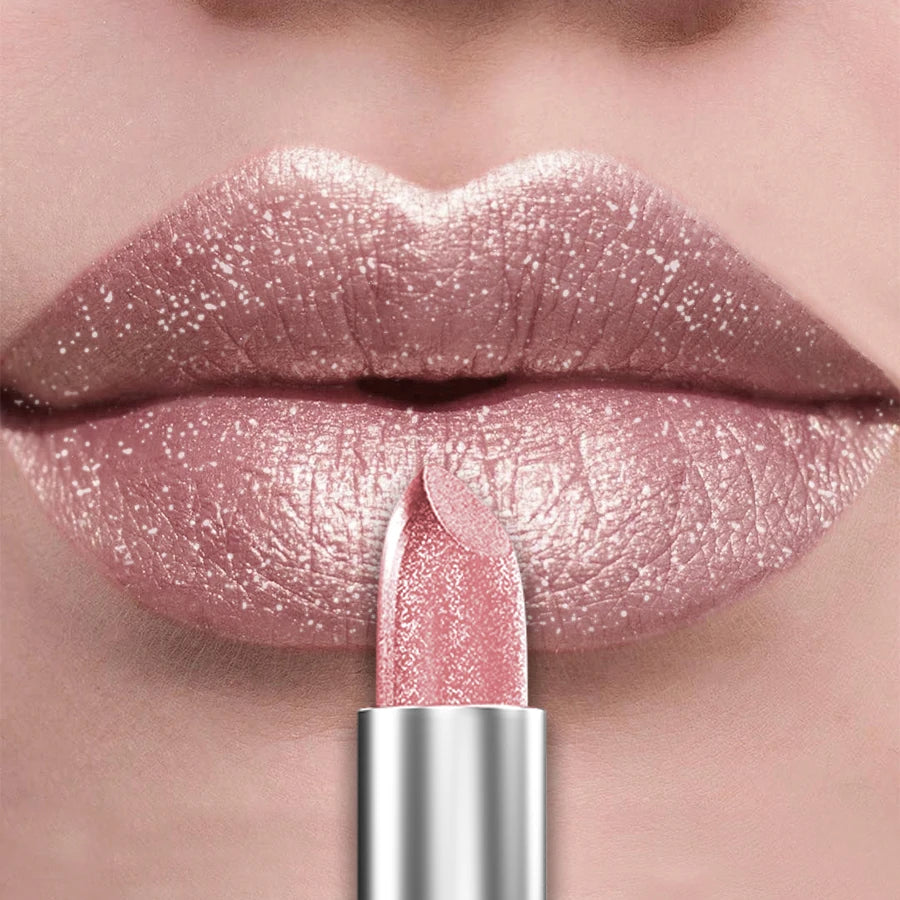 21 Colors Glitter Metallic Lipstick