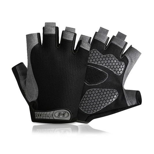 Fingerless Weightlifting Gym Gloves