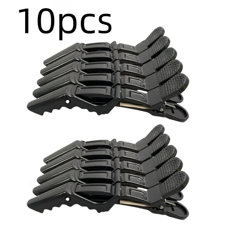 5-30pcs Alligator Hair Clip Plastic Nonslip Hairpin Black Pink Durable Hair Clamp Hairdressing Styling Accessories for Woman Man