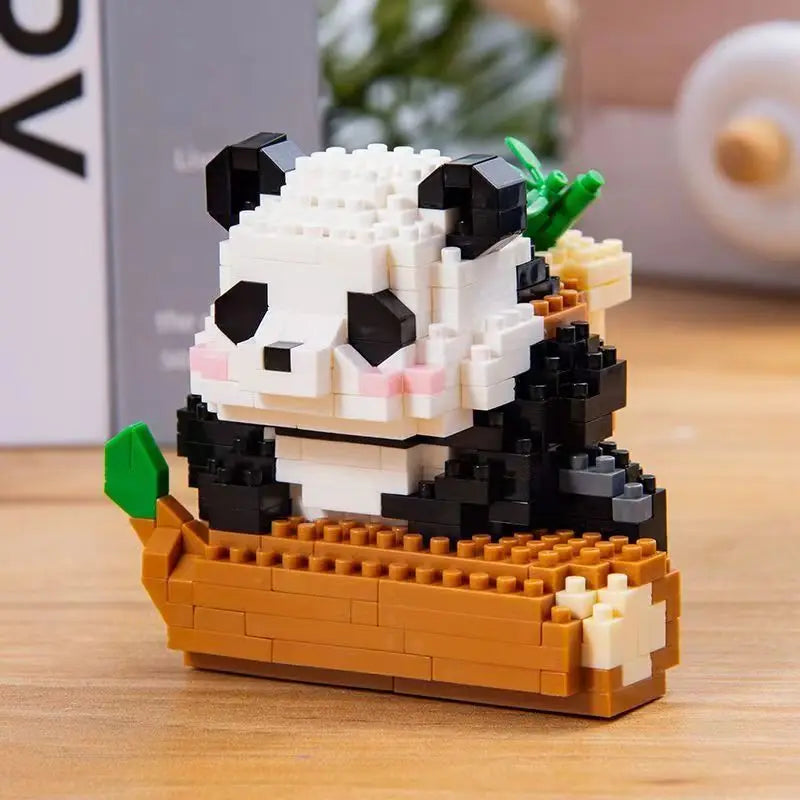 DIY Panda Mini Building Blocks
