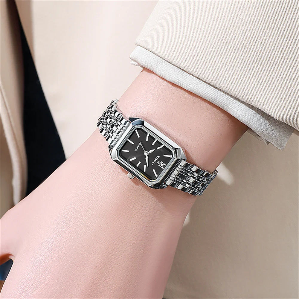 Gold Plated Women Quartz Watch