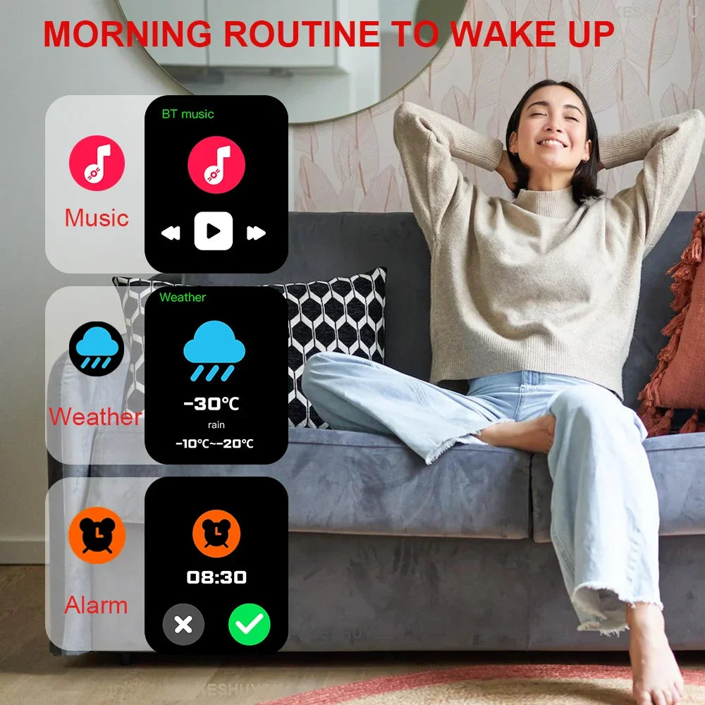 KESHUYOU H9 Pro MAX Smartwatch