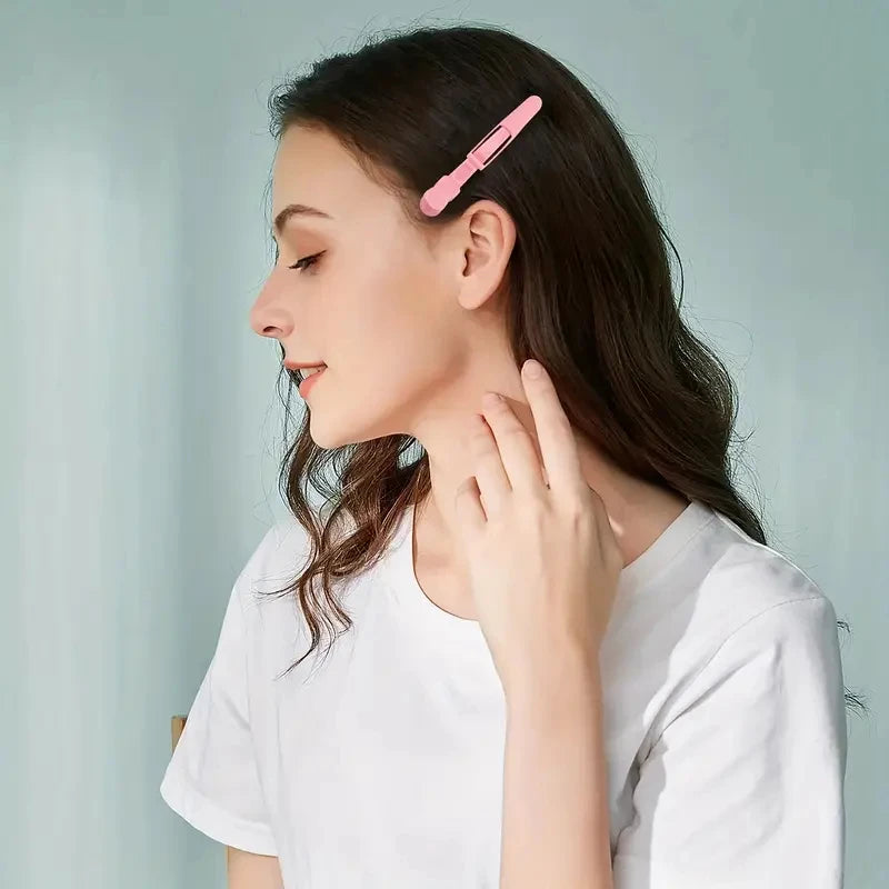 5-30pcs Alligator Hair Clip Plastic Nonslip Hairpin Black Pink Durable Hair Clamp Hairdressing Styling Accessories for Woman Man
