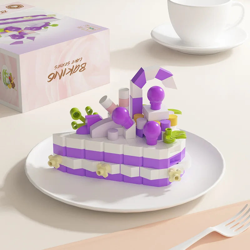 Mini Block Cake Building Toy