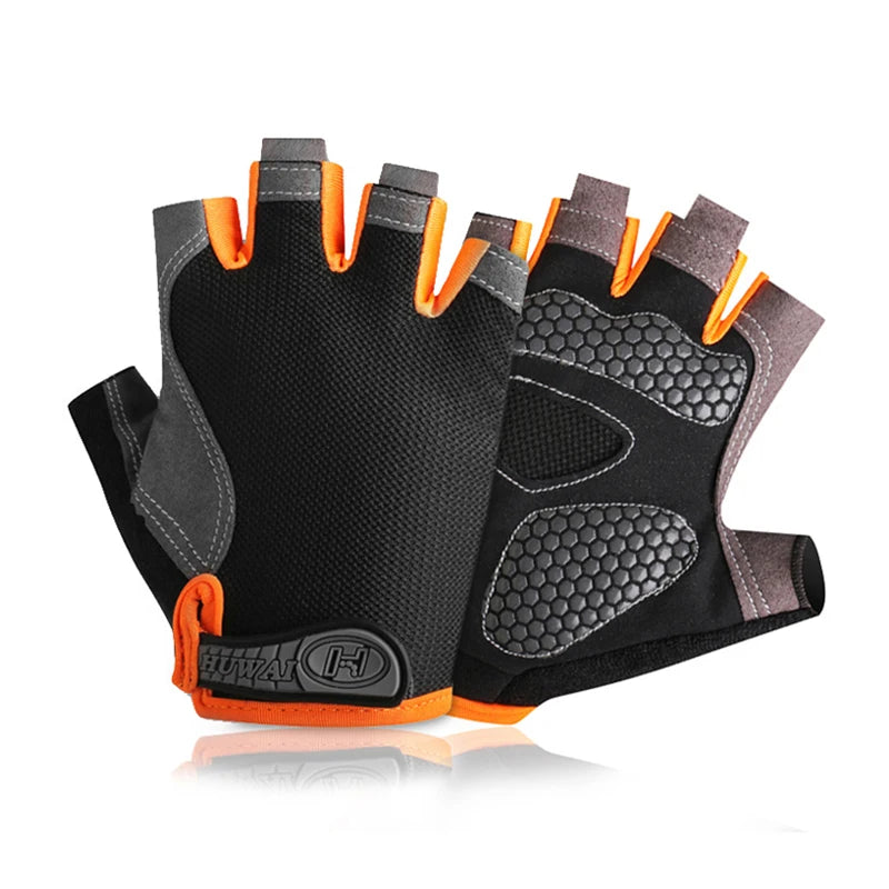 Fingerless Weightlifting Gym Gloves
