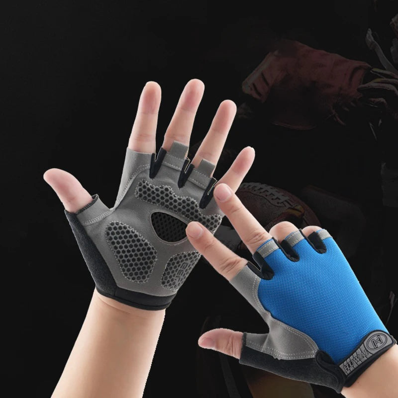Men Women Half Finger Gloves