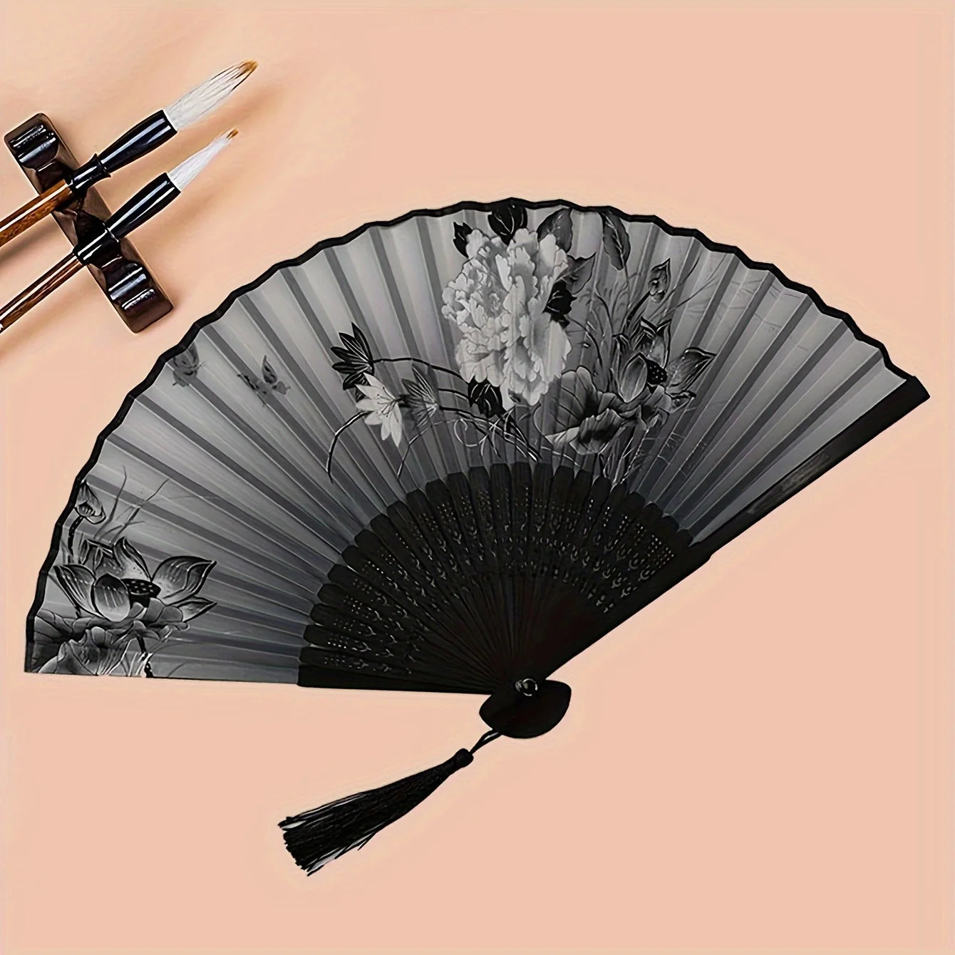 Multicolor Bamboo Hand Folding Fans