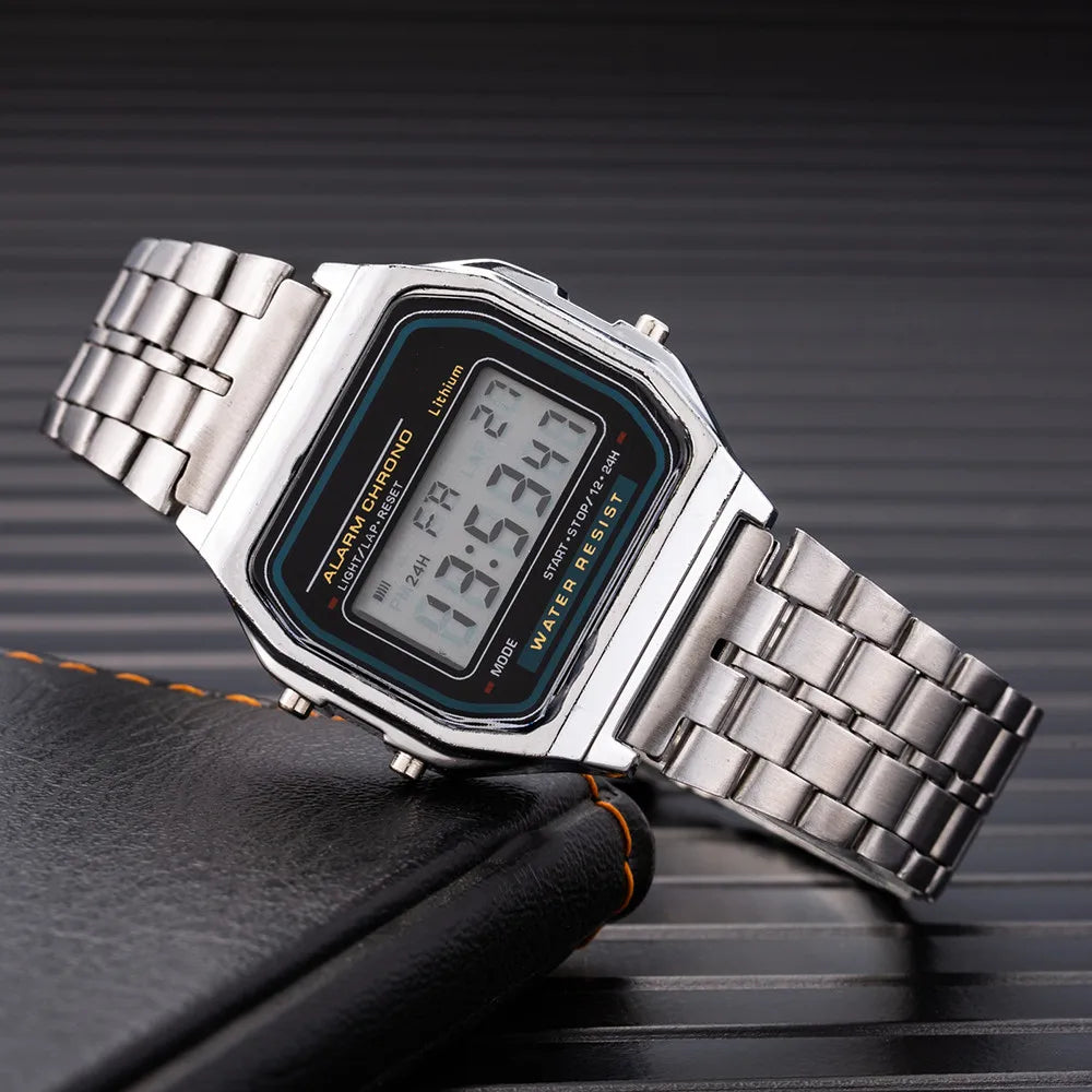 Luxury LED Digital Watch Men