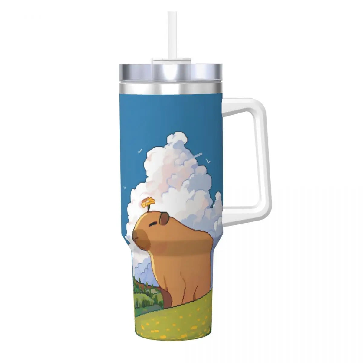 Capibara Nap Stainless Steel Tumbler