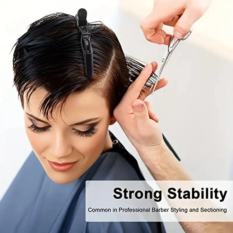 5-30pcs Alligator Hair Clip Plastic Nonslip Hairpin Black Pink Durable Hair Clamp Hairdressing Styling Accessories for Woman Man