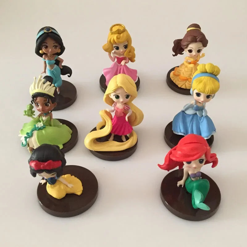 Q Posket Disney Princess Figure Set