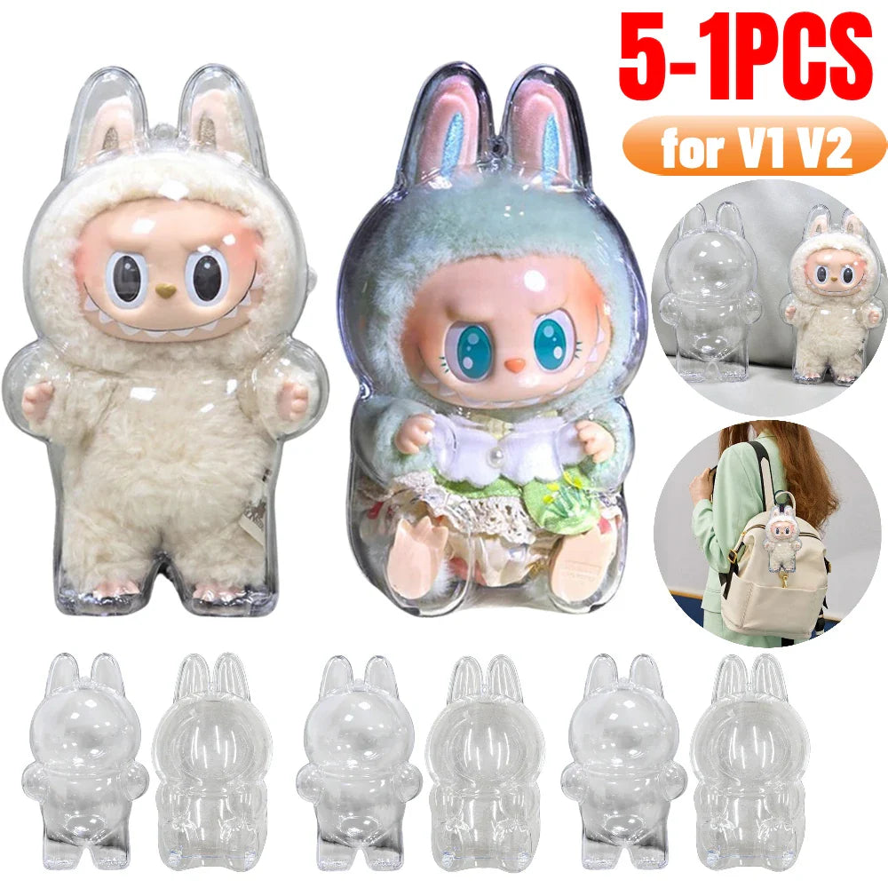 Labubu Transparent Doll Cover