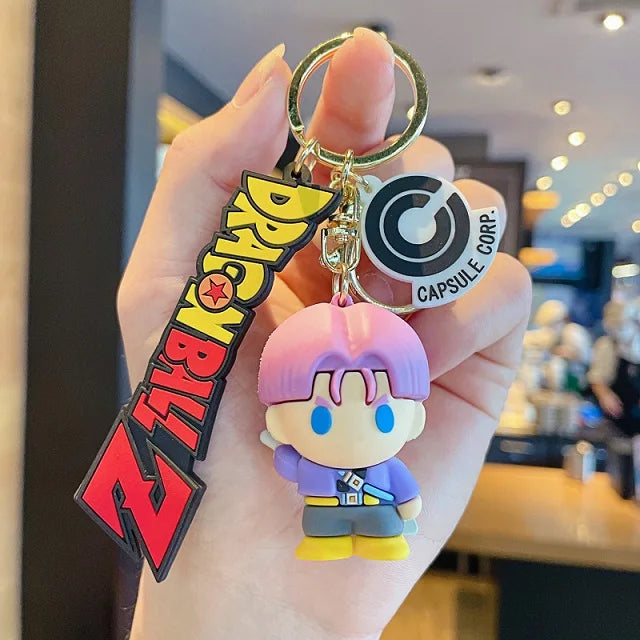Dragon Ball Anime Keychain Set