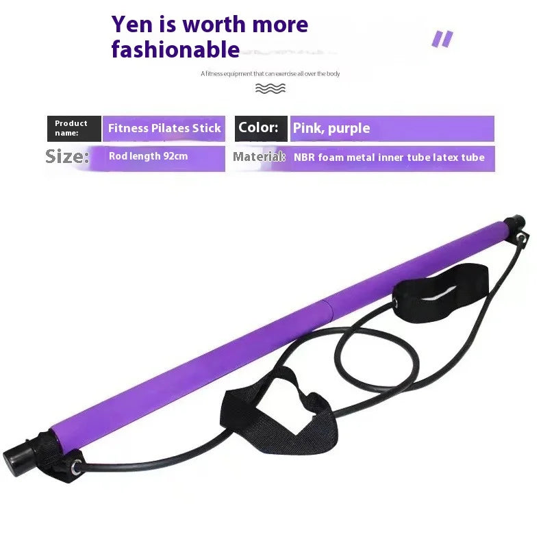 Adjustable Pilates Fitness Bar