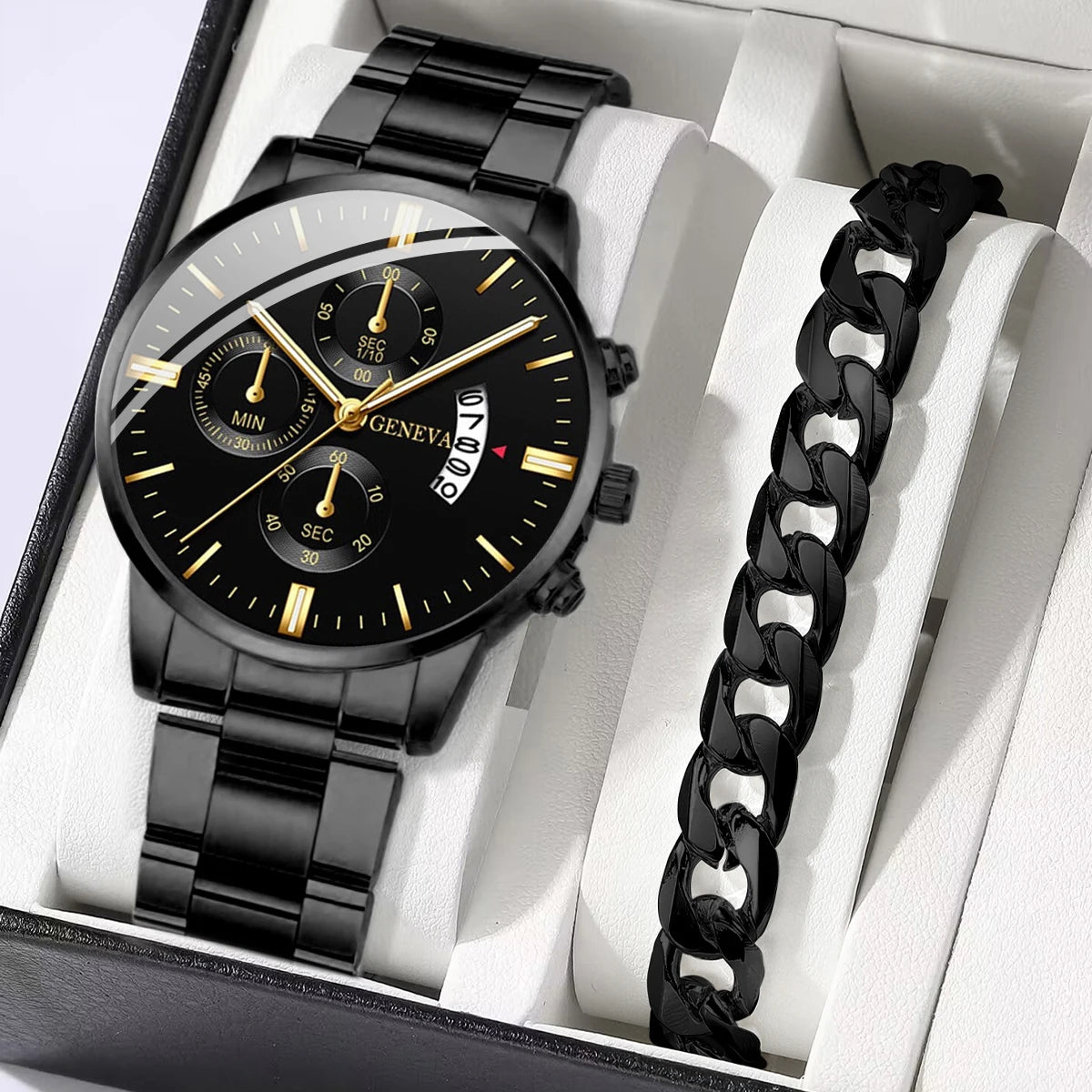 2PCS Men’s Business Watches