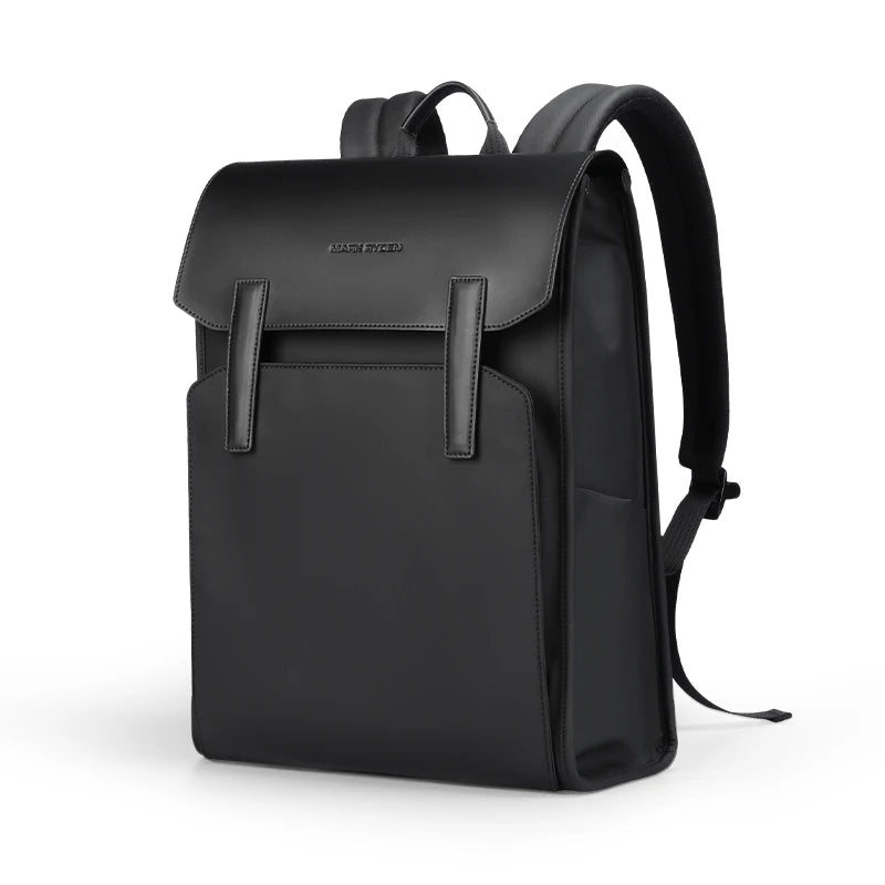 Mark Ryden Leather Laptop Backpack