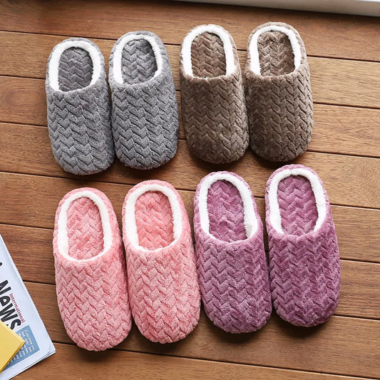 CozyStep Unisex Fluffy Slippers