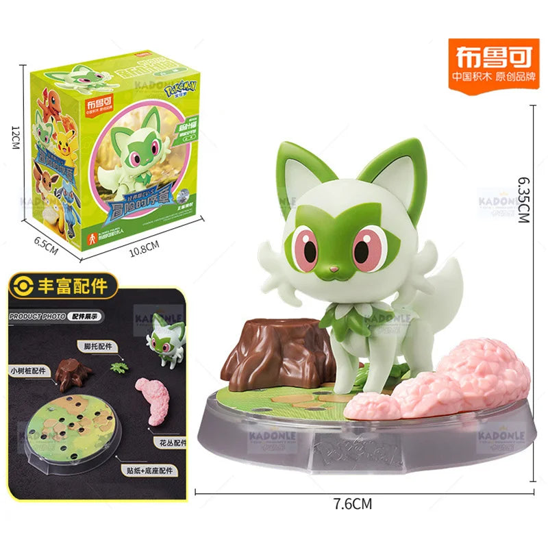 Pokemon Pikachu Charizard Greninja Blocks