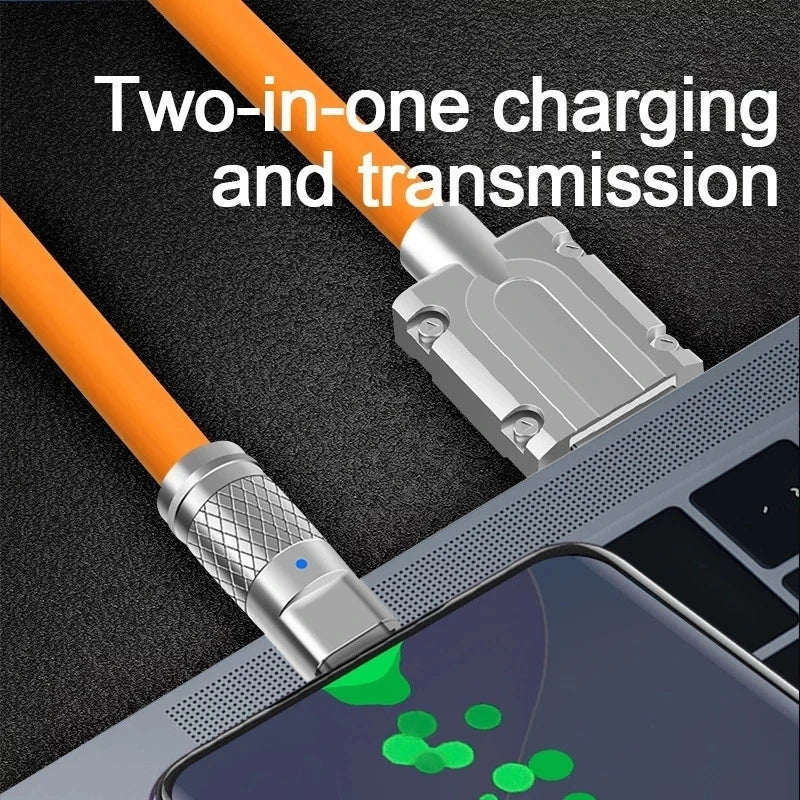 3PCS 120W Type-C Cables