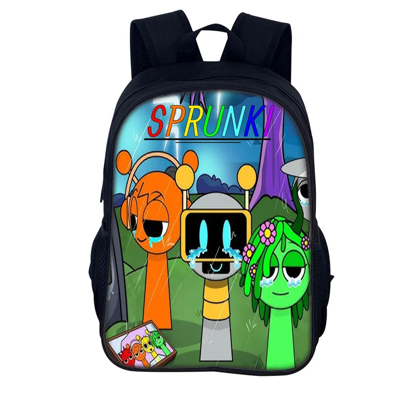 Sprunki Incredibox Student School Backpack