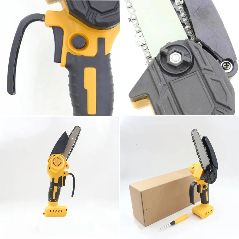 Mini Cordless Electric Chainsaw Tool