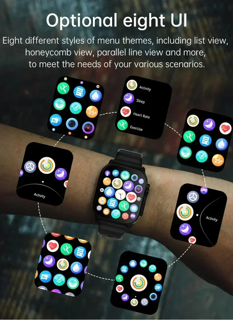 LAXASFIT Smart Bluetooth Watch