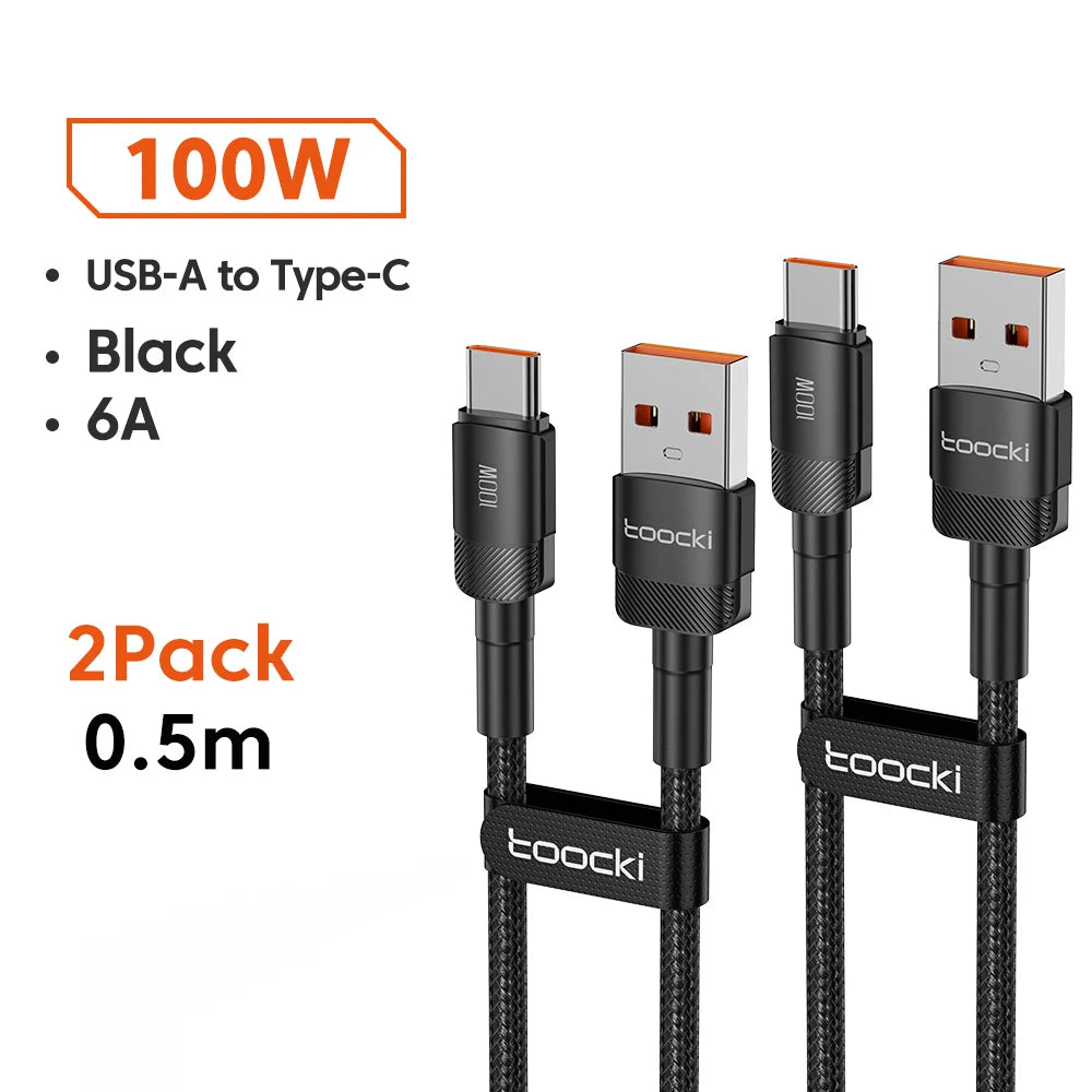 Toocki 100W Fast Charging Cable