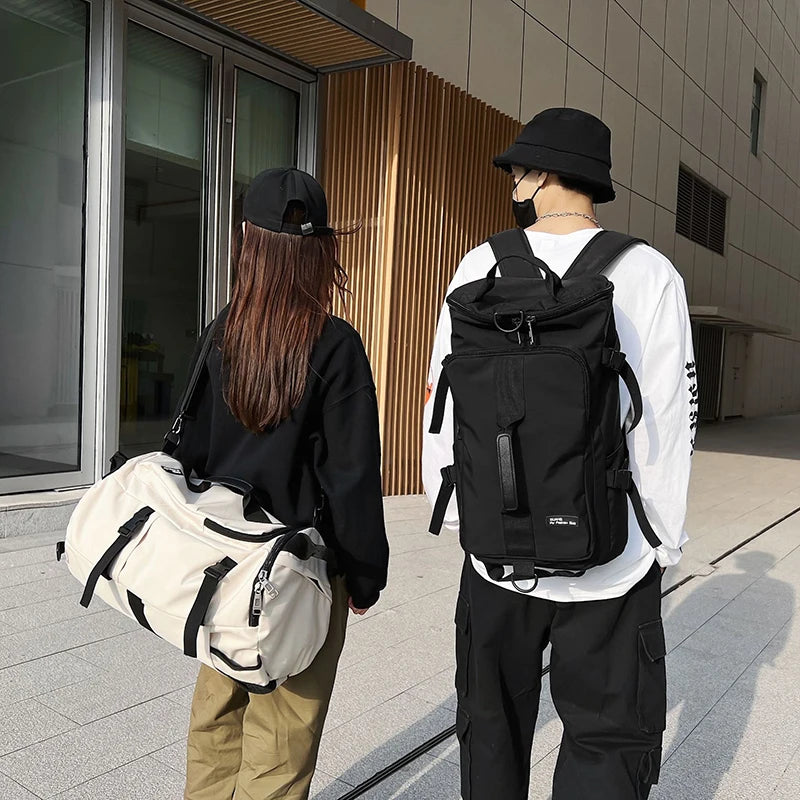 Men’s Waterproof Travel Duffle Backpack