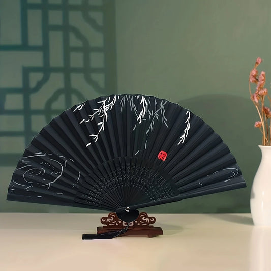 Multicolor Bamboo Hand Folding Fans
