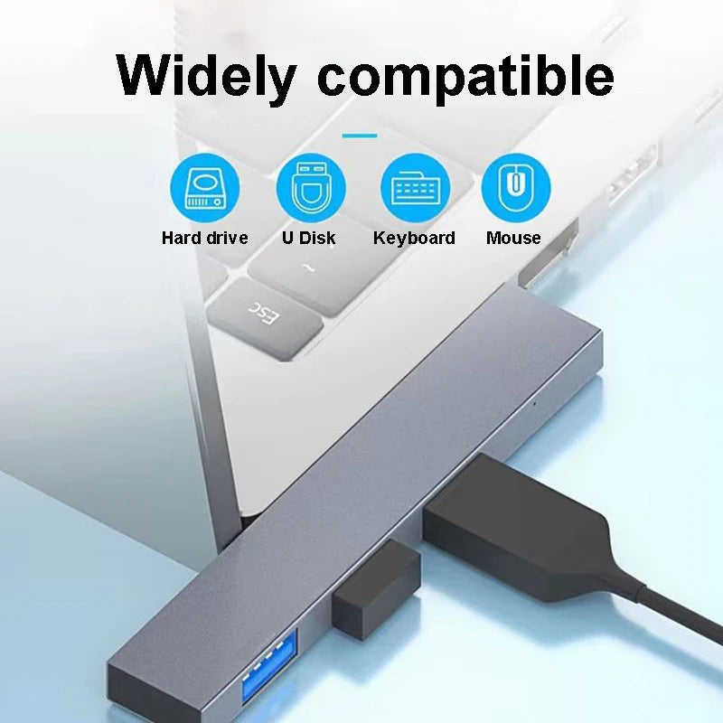 4-in-1 USB-C Hub Adapter