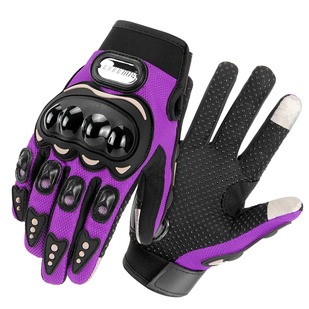 Breathable Touch Screen Motorcycle Gloves