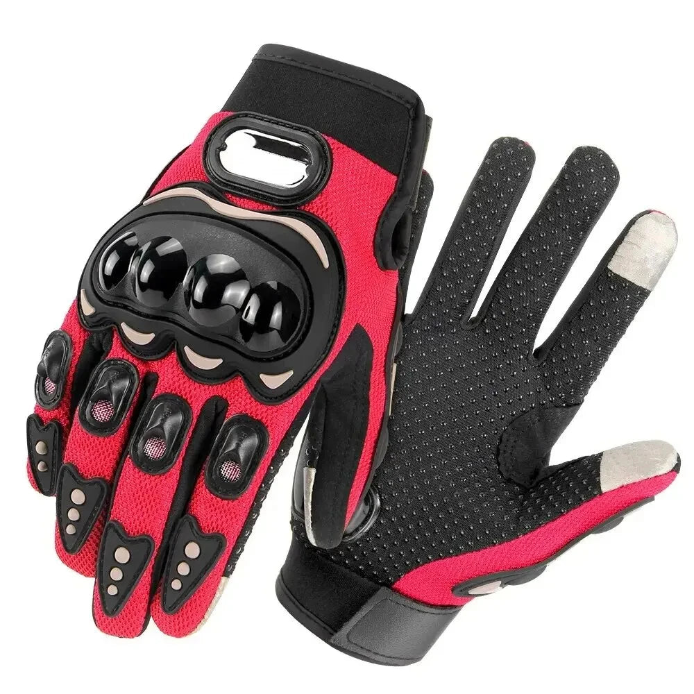 Breathable Touch Screen Motorcycle Gloves