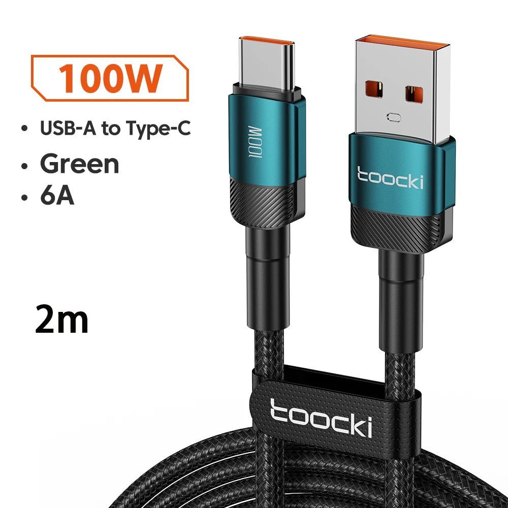 Toocki 100W Fast Charging Cable