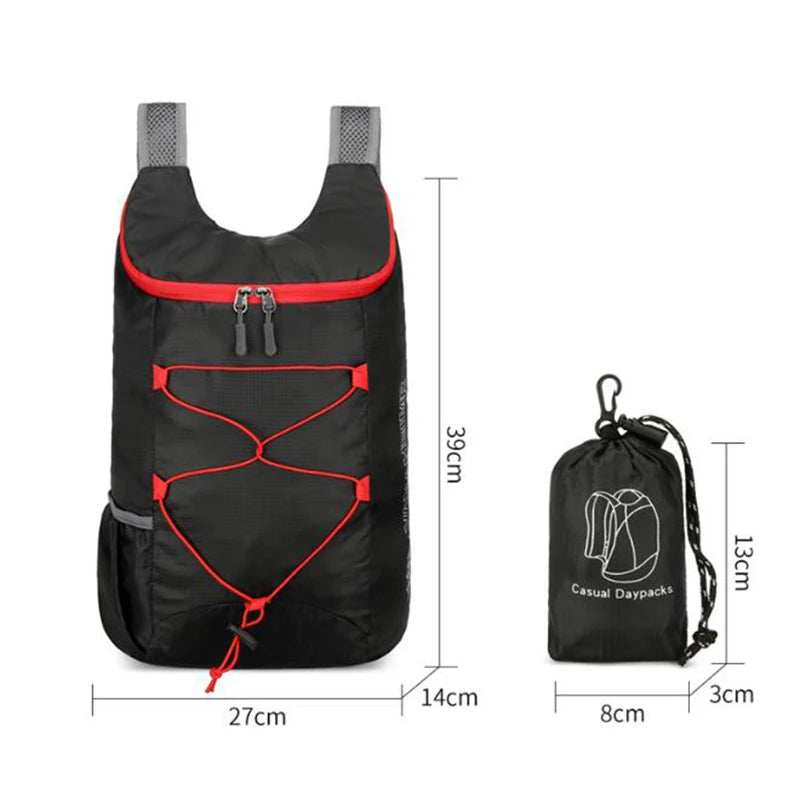 Multifunctional Lightweight Folding Travel Backpack