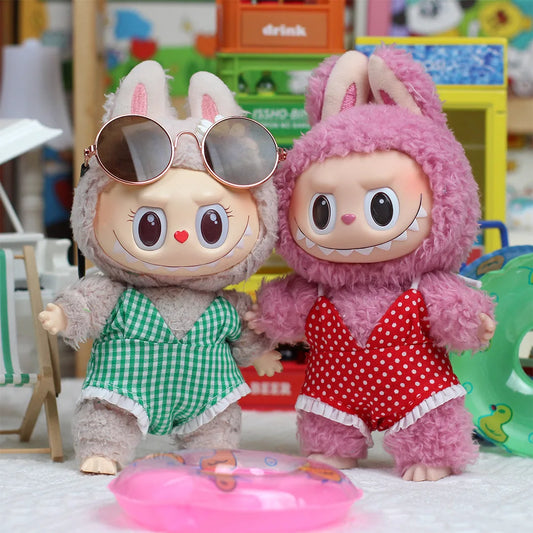 SeamosToys 17cm Labubu Summer Outfit