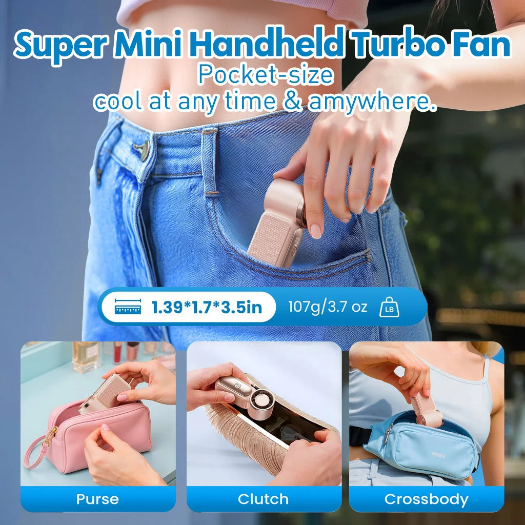 High Speed Portable Turbo Fan
