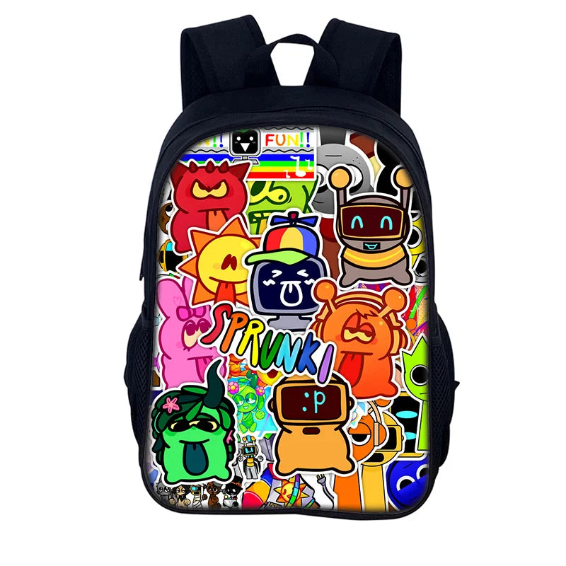Sprunki Incredibox Student School Backpack