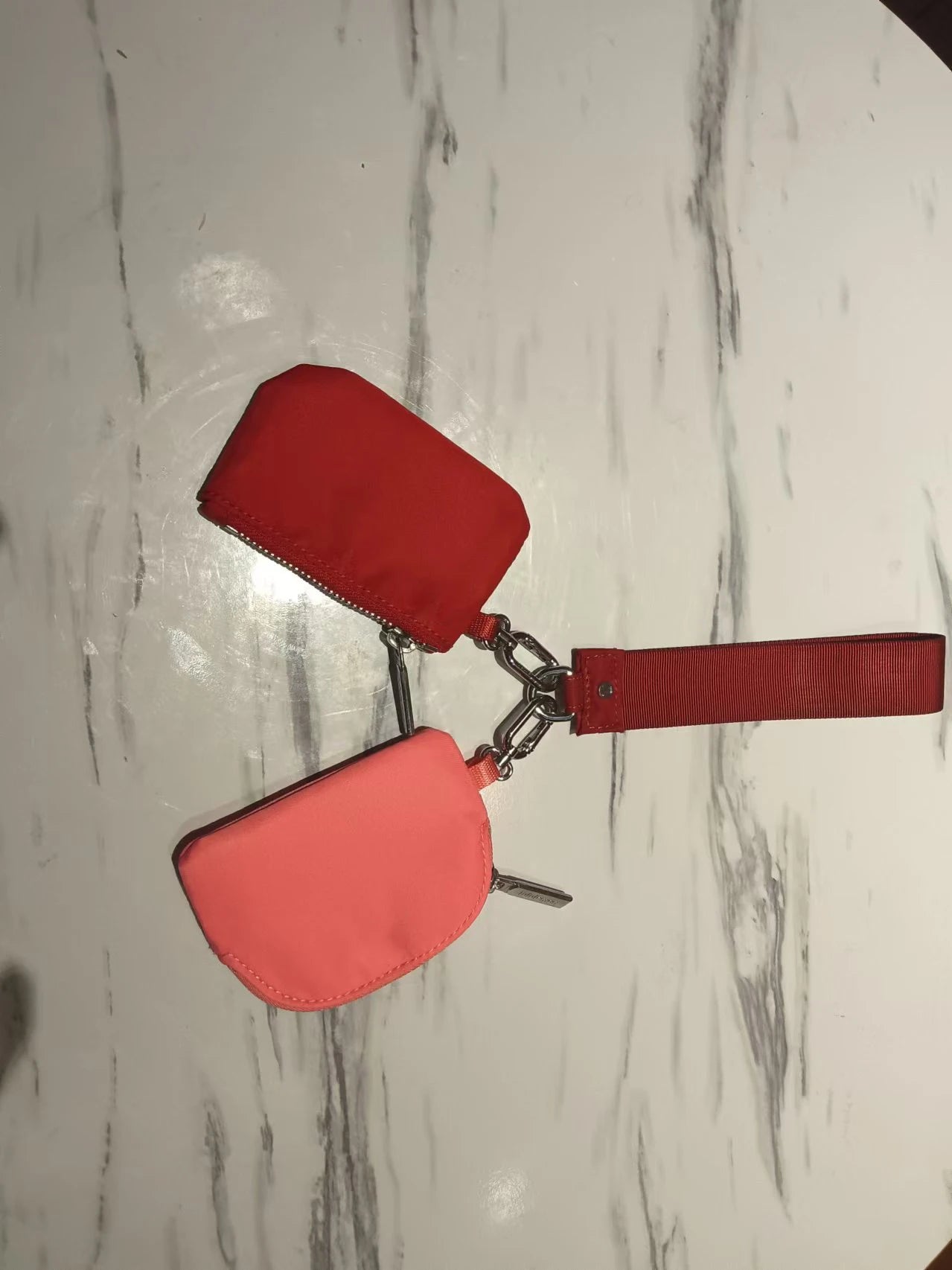 Mini Zip Keychain Wallet Wristlet