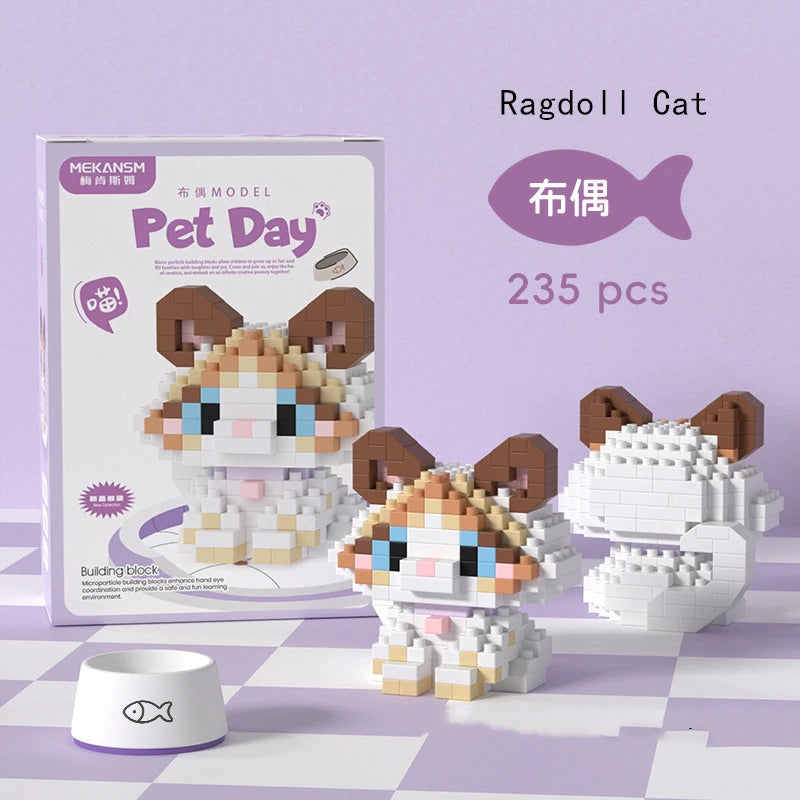 Mini Pet Building Block Toys